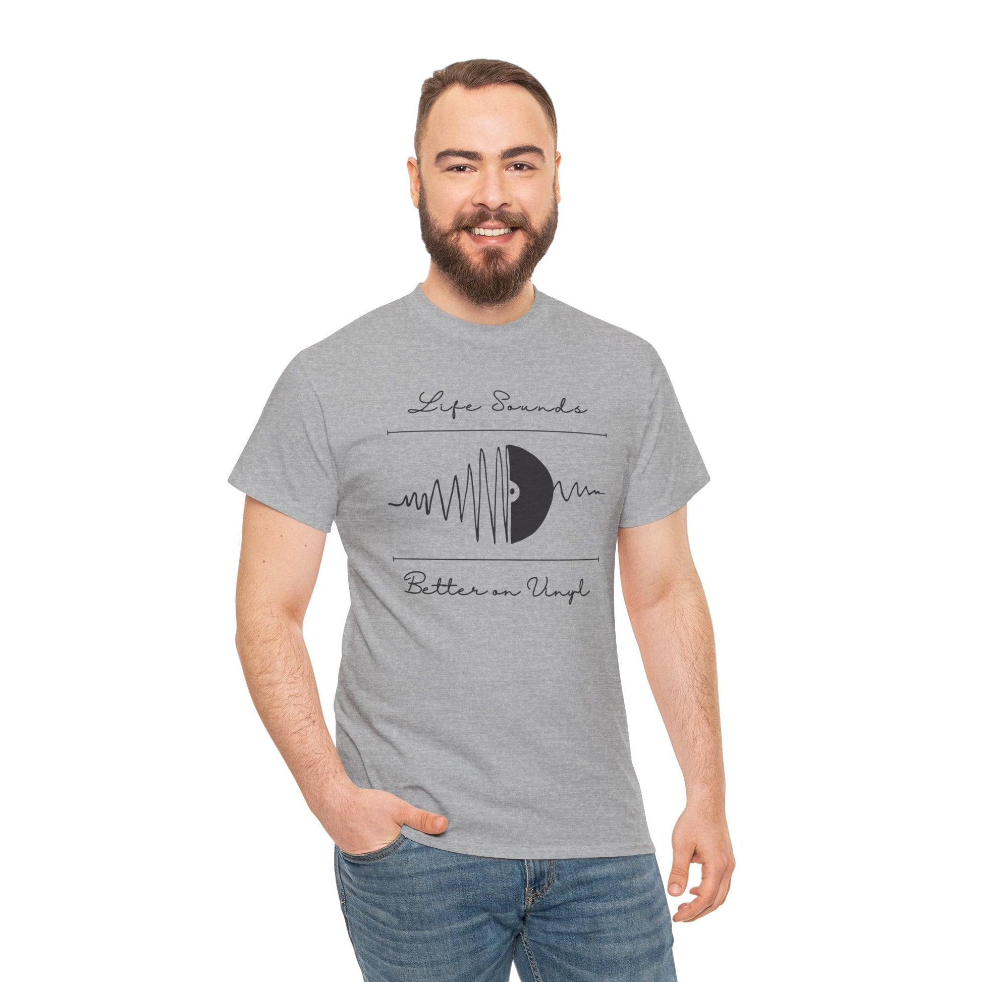 Life Sounds Better on Vinyl Men's T-Shirt