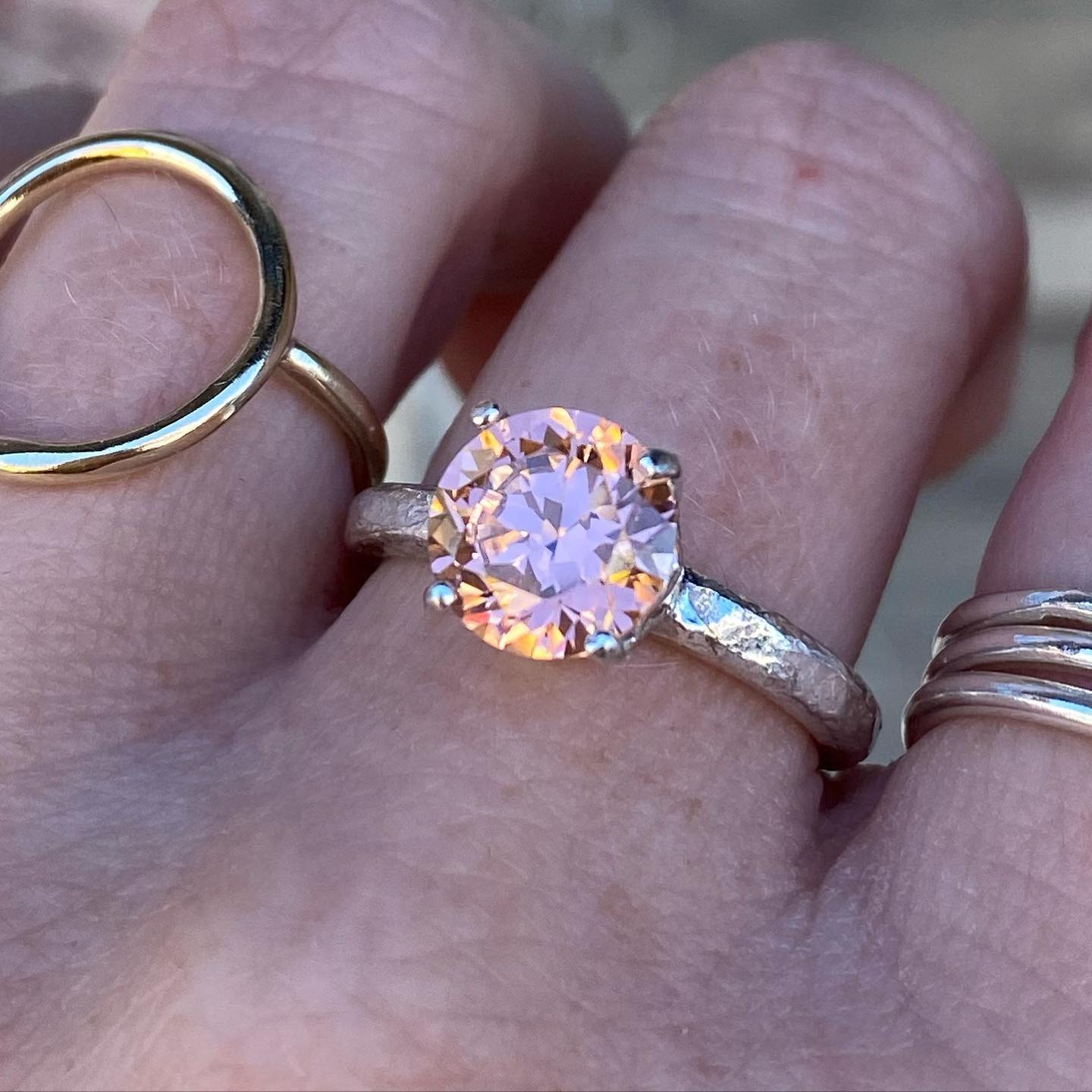 Maxi Pink Treasured Ring