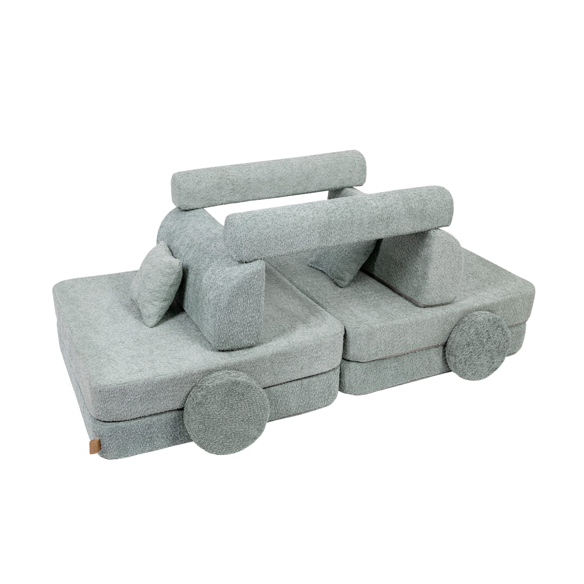 MeowBaby Modular Sofa for Kids - Stylish, Safe & Versatile Children's Furniture by MeowBaby at www.brixbailey.com