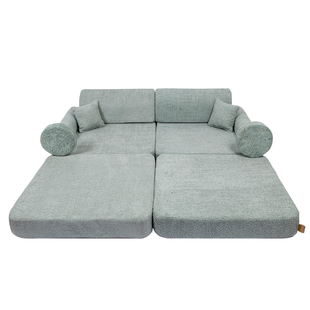 The MeowBaby Modular Sofa - Safe, Stylish & Versatile Children's Furniture by MeowBaby at www.brixbailey.com