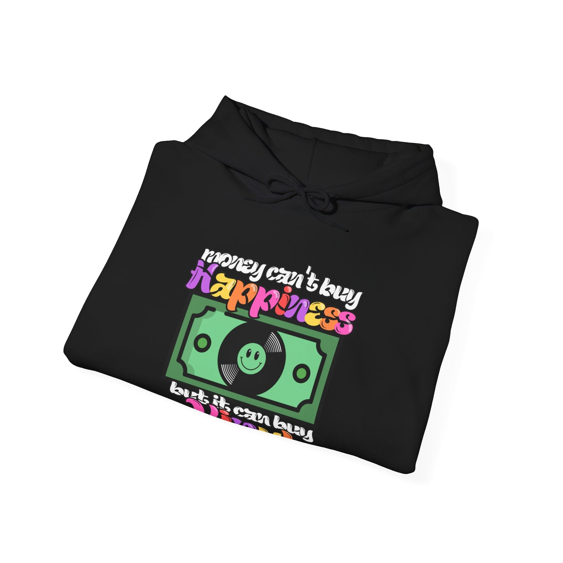 Money Can't Buy Happiness But It Can Buy Vinyl Men's Hoodie