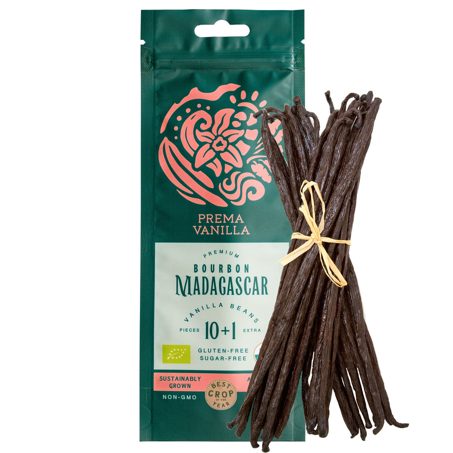 10+1 Gourmet Vanilla Beans (14-18 cm)