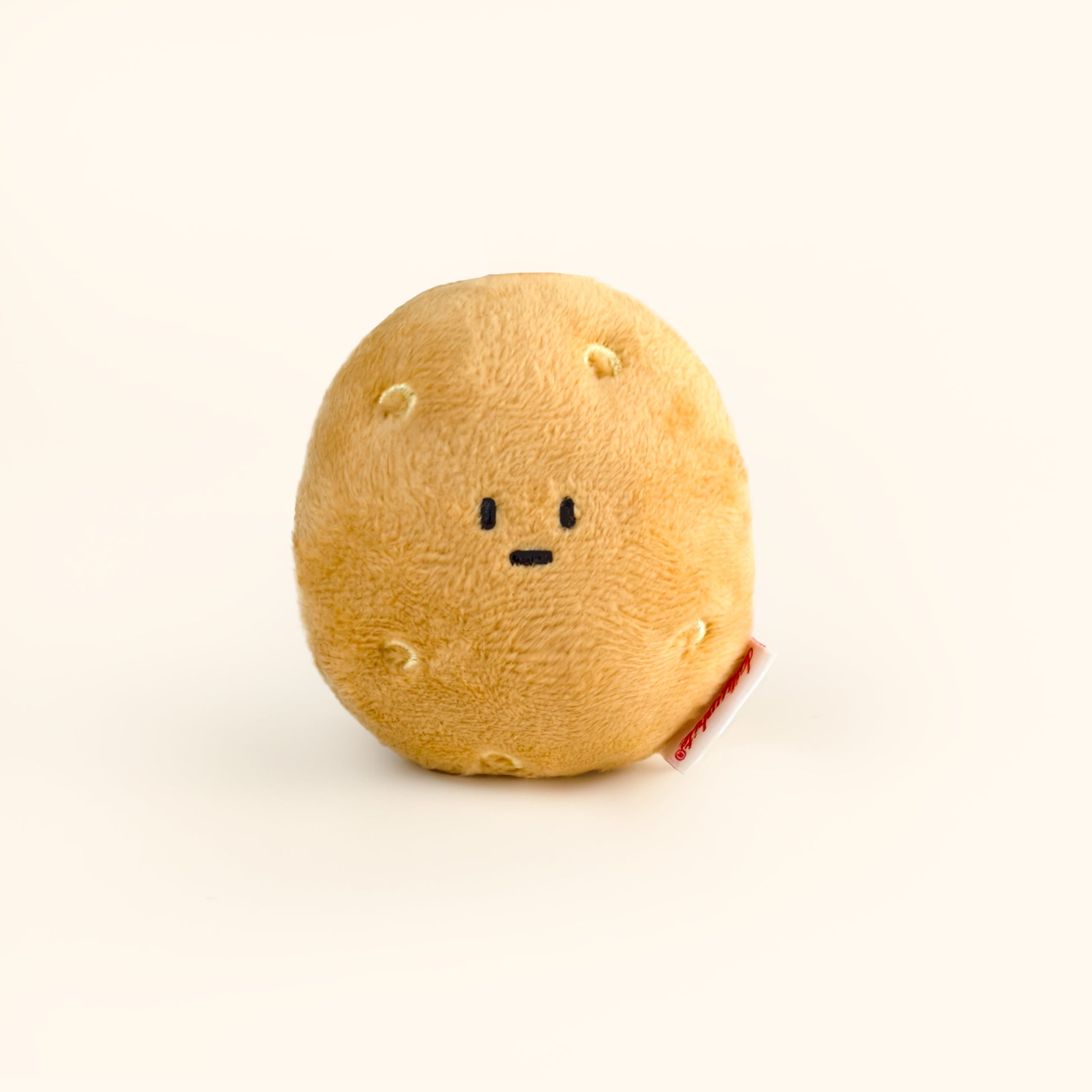 Daily White Potato Plush Charm