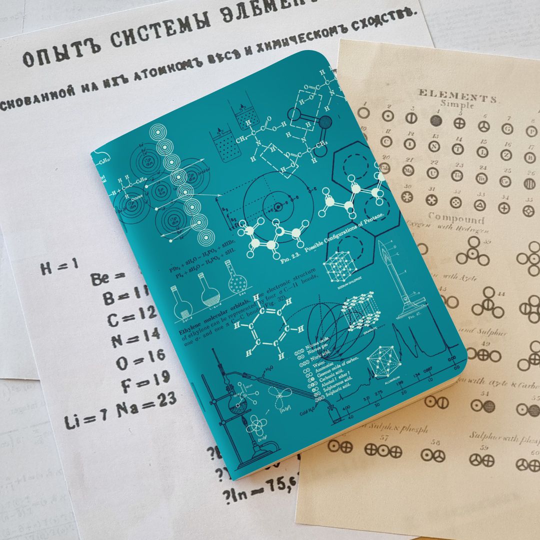 Foundations of Reality Notebook Trio with Maths Chemistry Physics