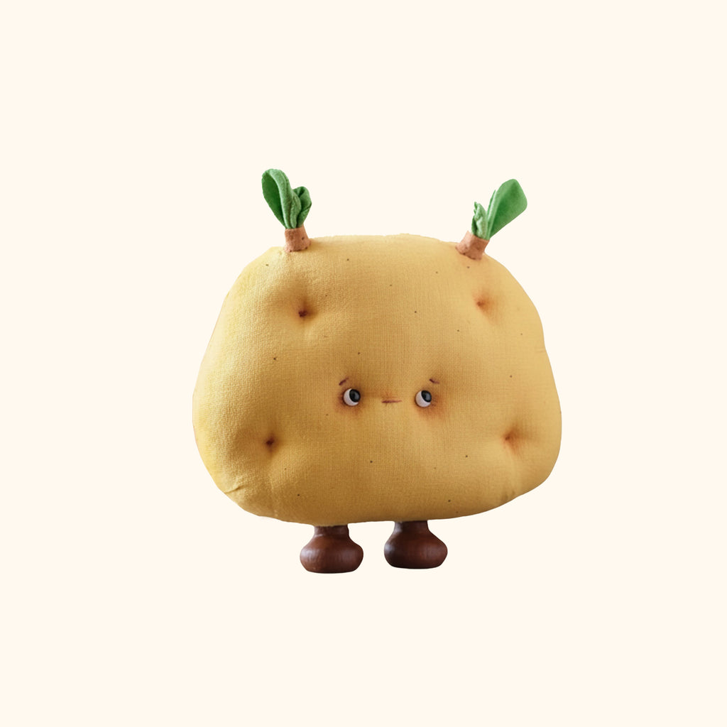 Snowball Potato Plush Toy