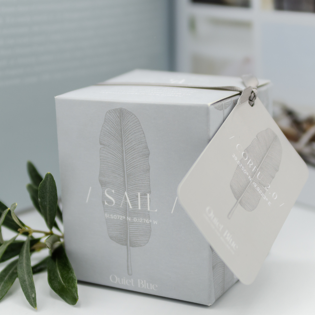 CORFU 2.0 Lime + Basil Wellbeing Candle