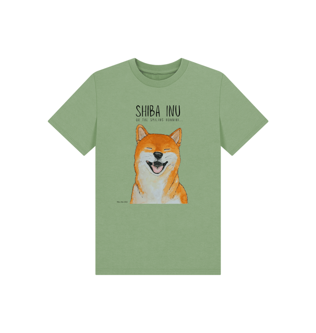 Tiny Human, Big Shiba Energy Tee