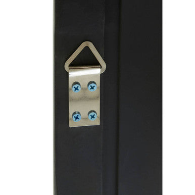 Baroque Rectangular Antique Grey Wall Mirror