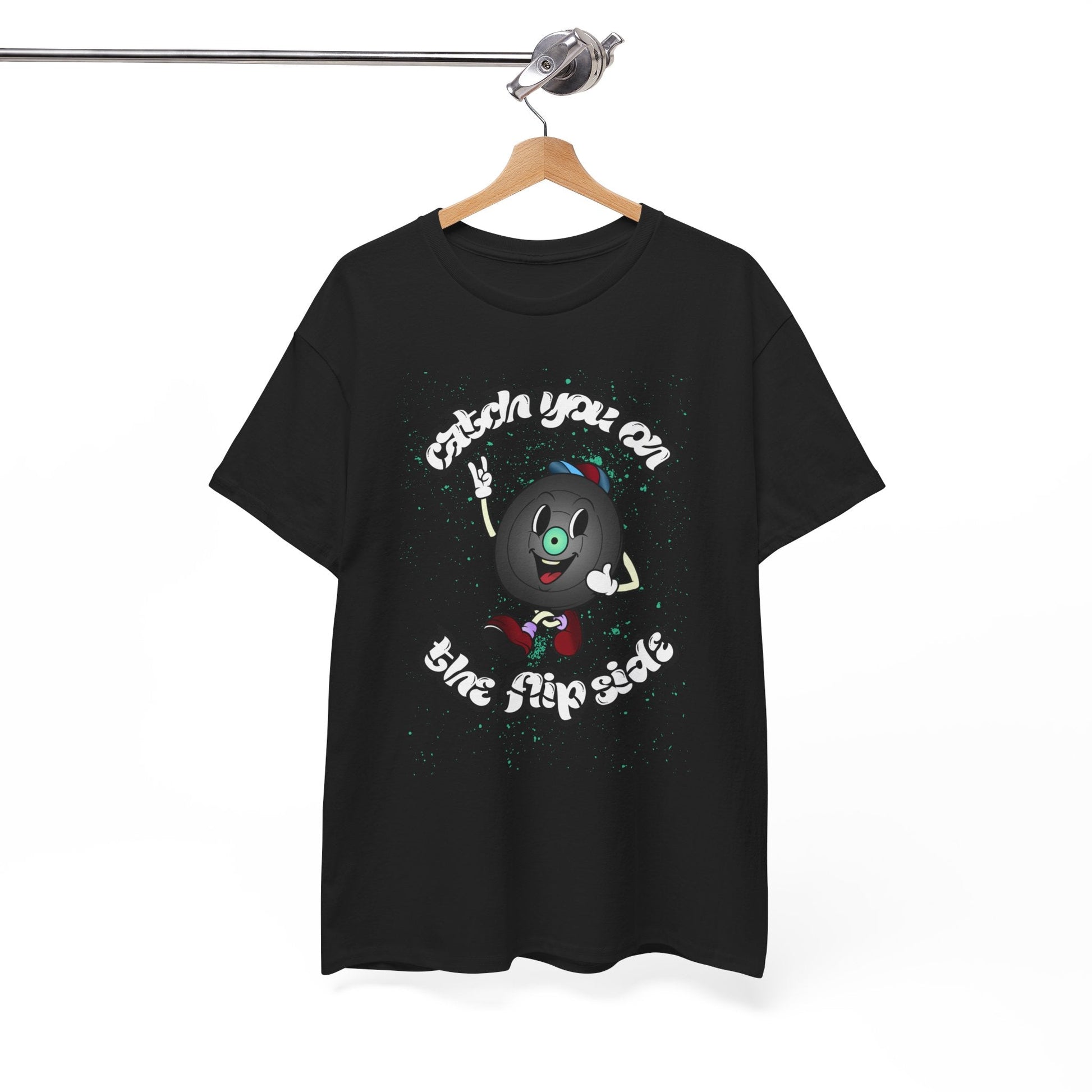 Catch You On The Flip Side Men's Vinyl T-Shirt