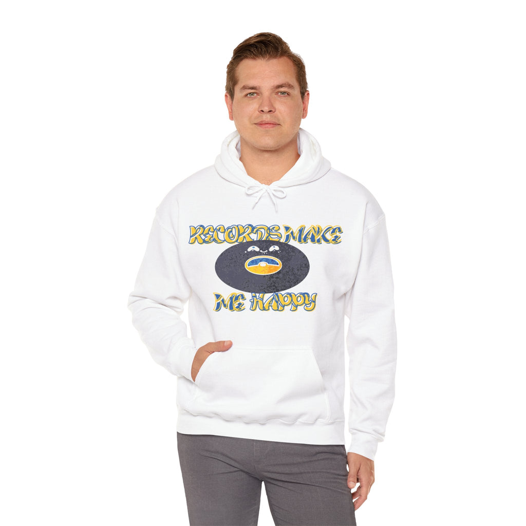 Records Make Me Happy Men's Hoodie