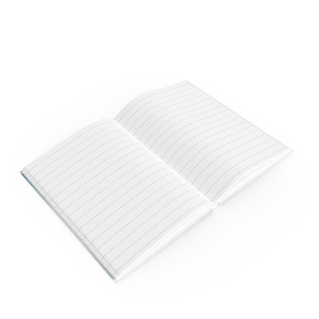 Winter Calm A5 Hardcover Journal – Peaceful Snow Landscape Notebook for Daily Writing