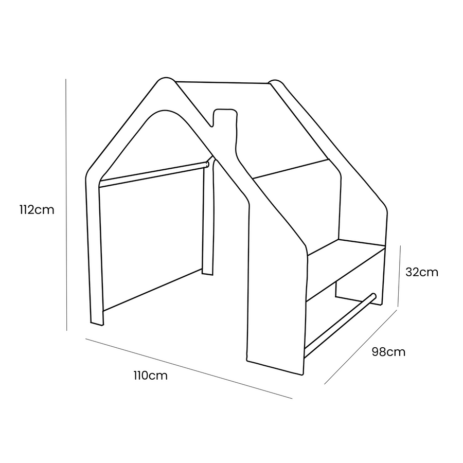 MeowBaby Wooden House – Magical & Eco-Friendly Playhouse by MeowBaby at www.brixbailey.com