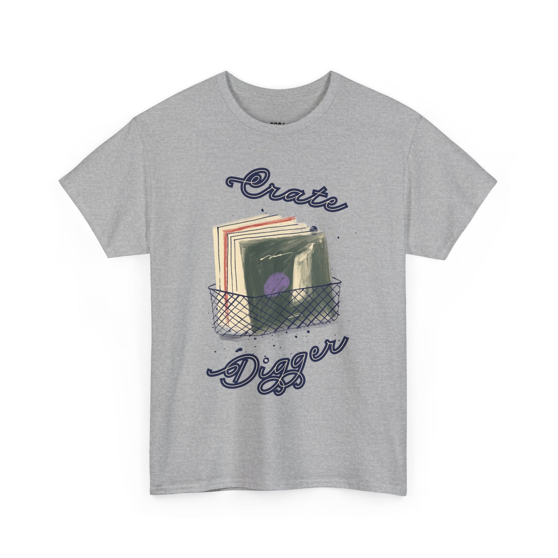 Crate Digger Vinyl Records Men's T-Shirt