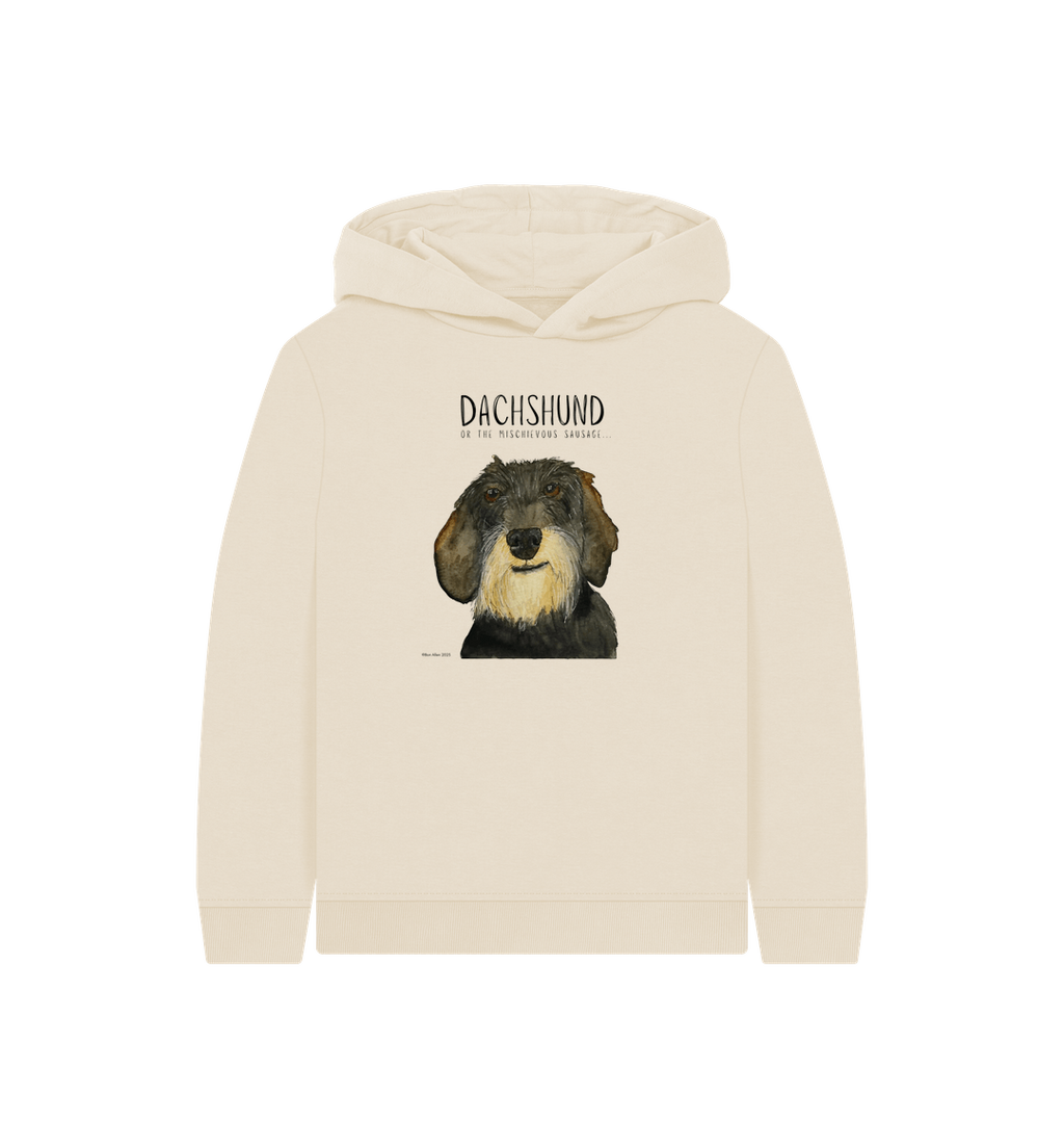 Mischievous Wire Haired Sausage Hoodie – Snuggles, Sass & Sustainability!