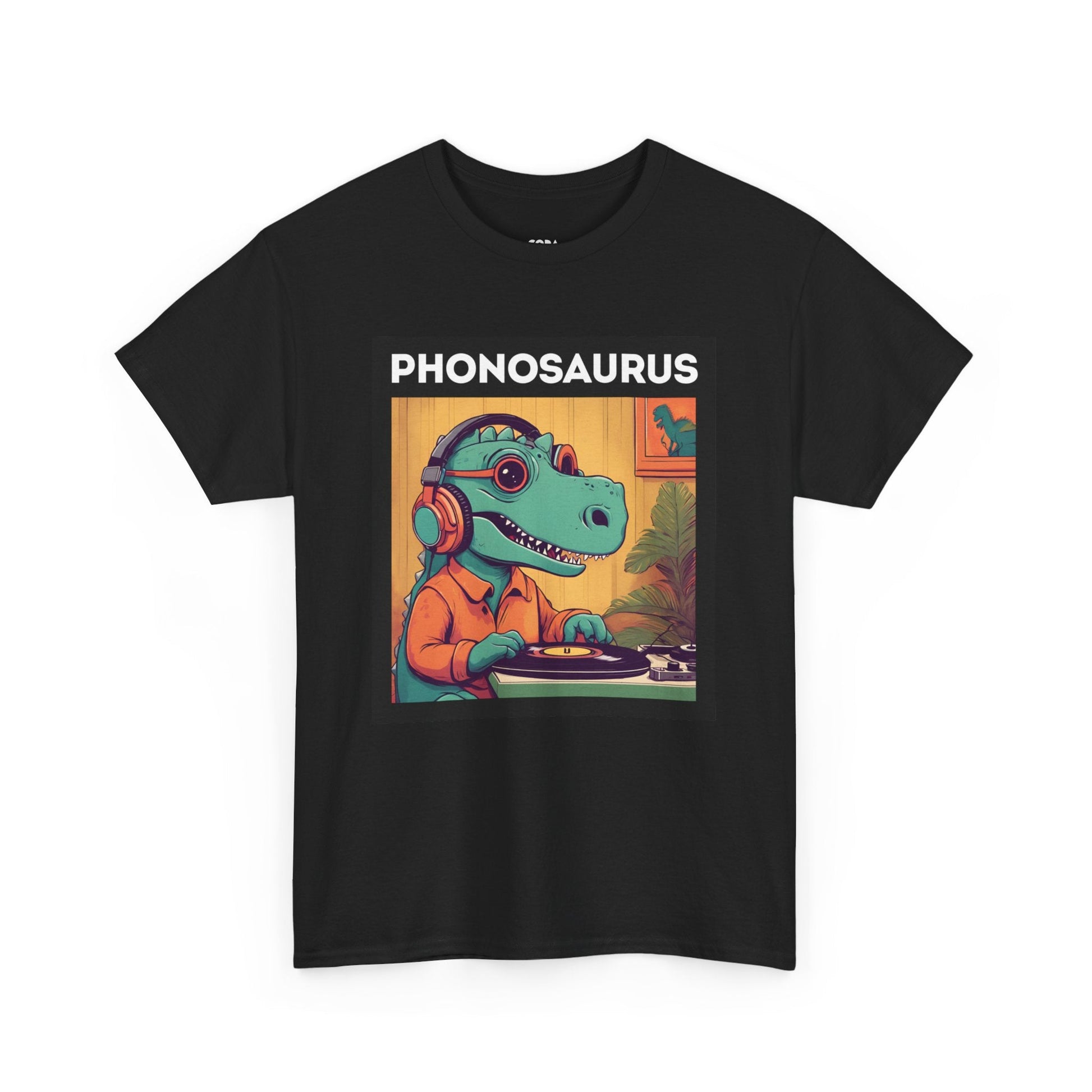 Phonosaurus Men's Vinyl T-Shirt