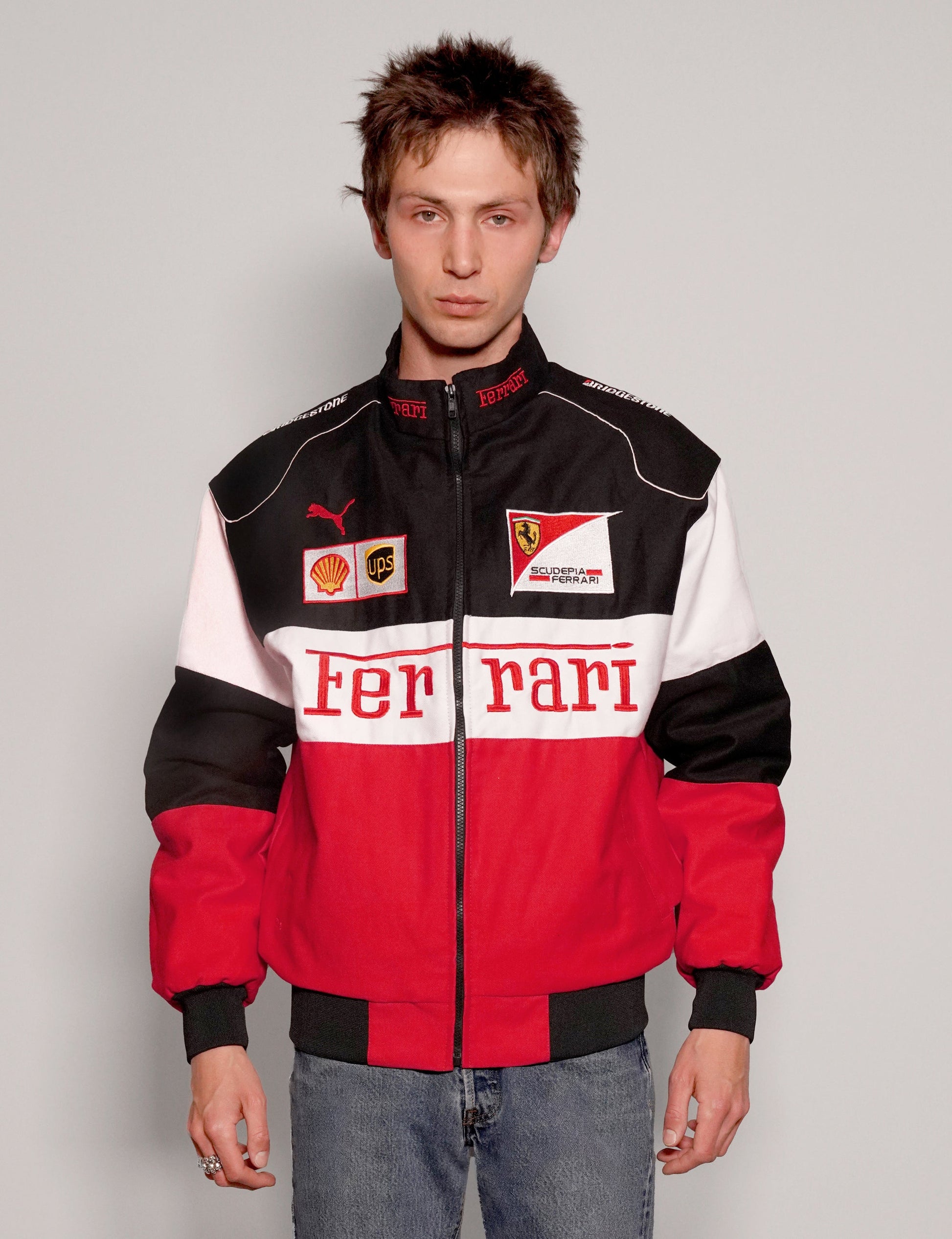 Red Ferrari Racing Jacket