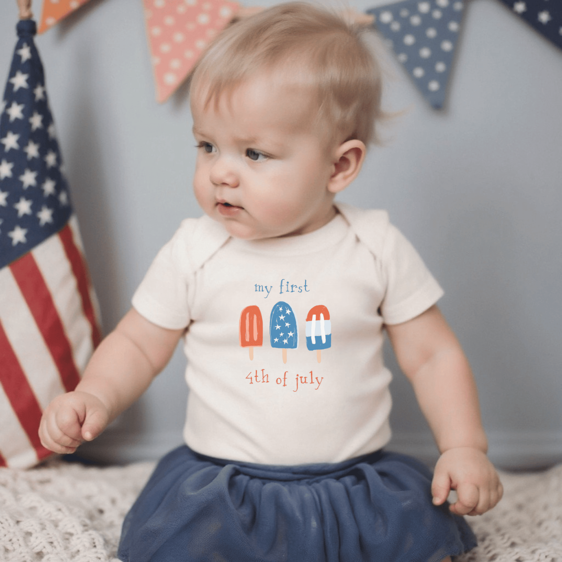 Popsicle 2 Piece Baby Gift Set