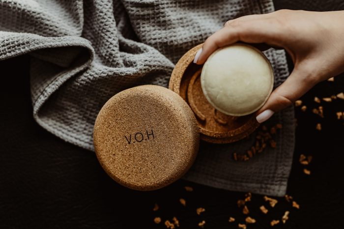 Eco-Friendly Solid Hair Care & Cork Travel Case Set – V.O.H by V.O.H at www.brixbailey.com