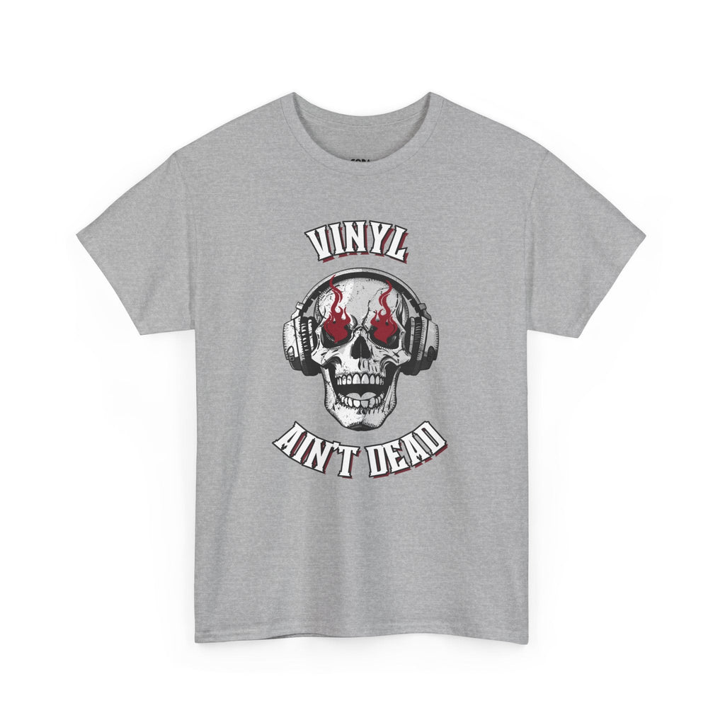 Vinyl Ain't Dead Skull Men's T-Shirt