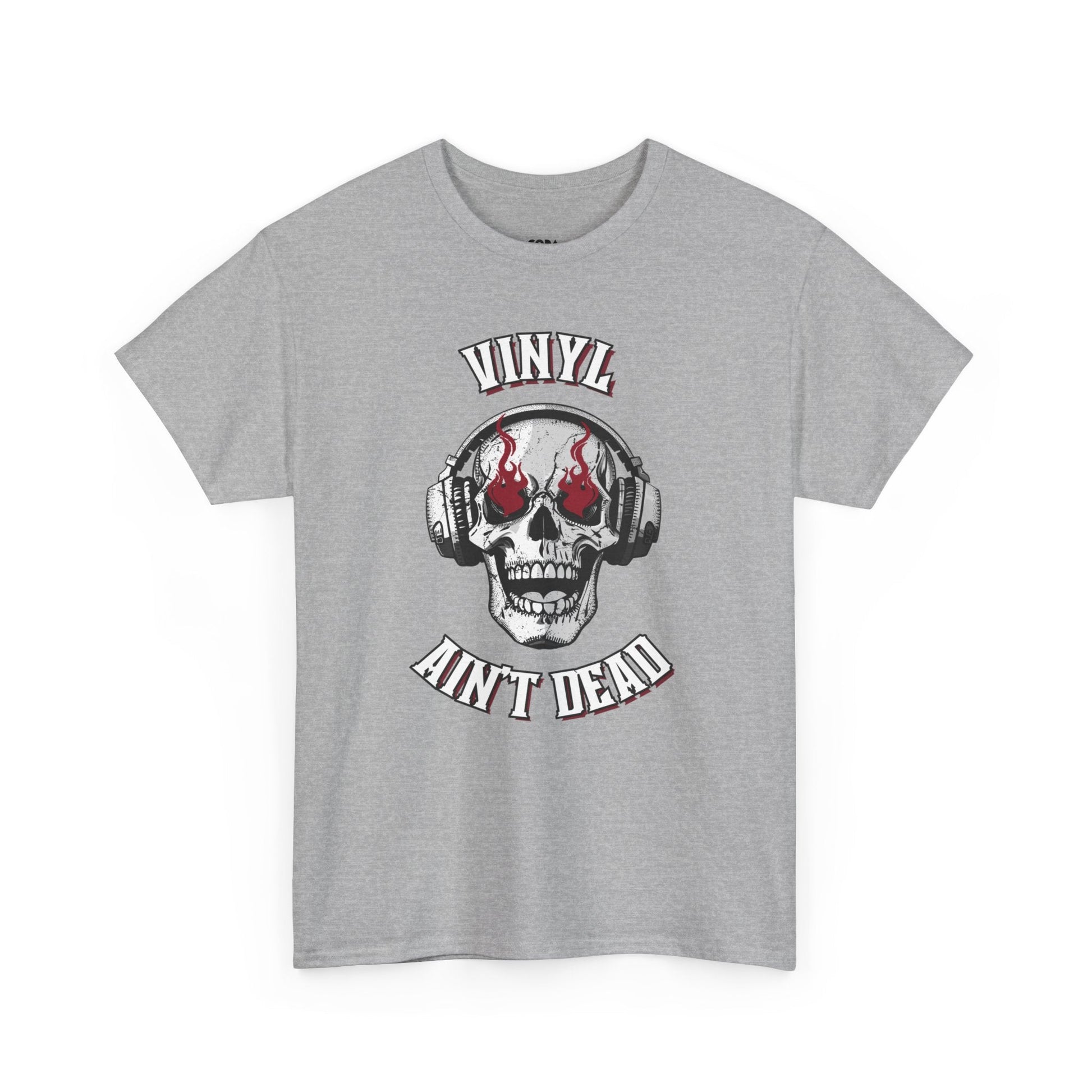 Vinyl Ain't Dead Skull Men's T-Shirt