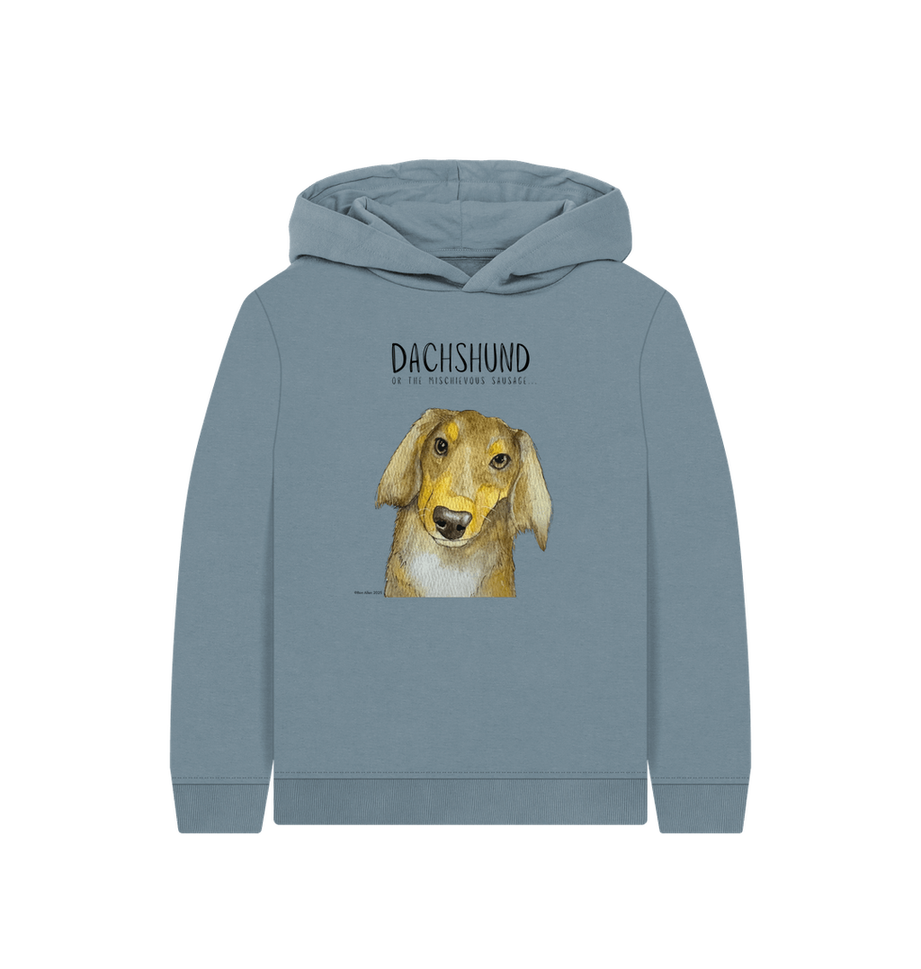 Mischievous Long Haired Sausage Hoodie – Snuggles, Sass & Sustainability!