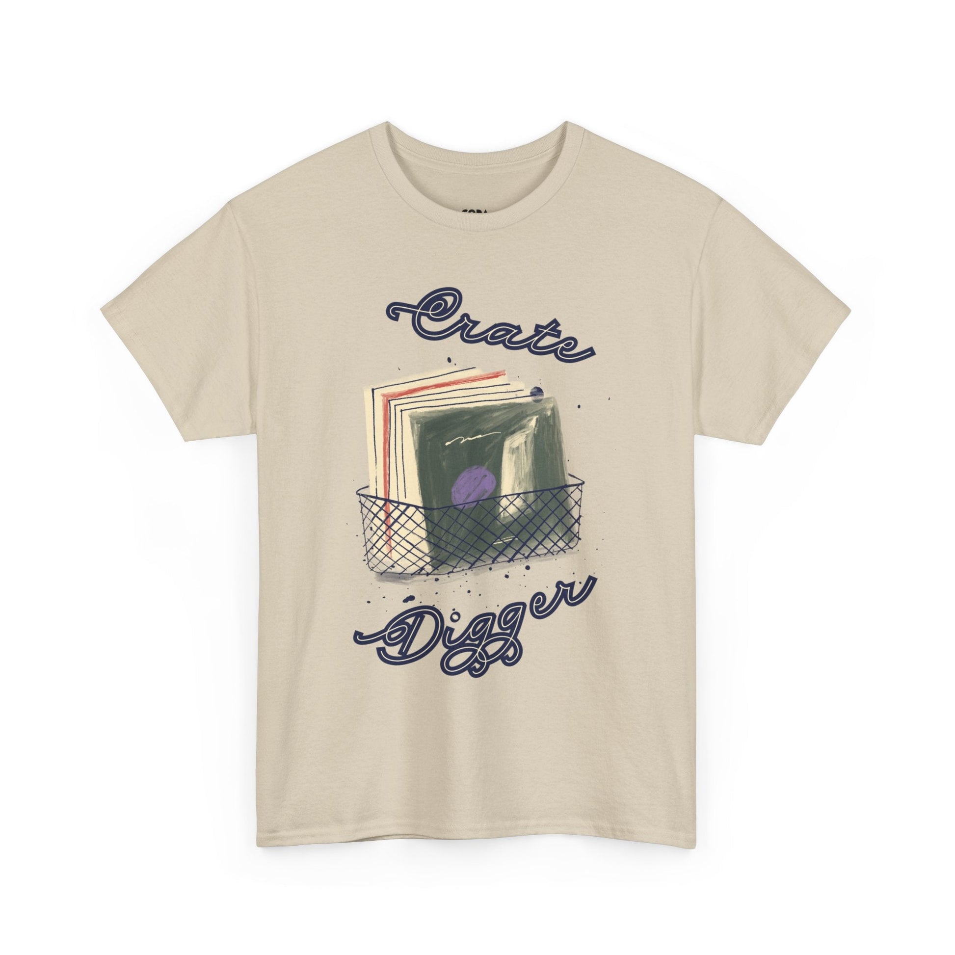 Crate Digger Vinyl Records Men's T-Shirt