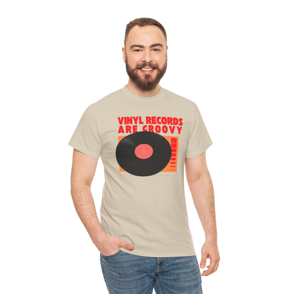Vinyl Records Are Groovy Bold T-Shirt