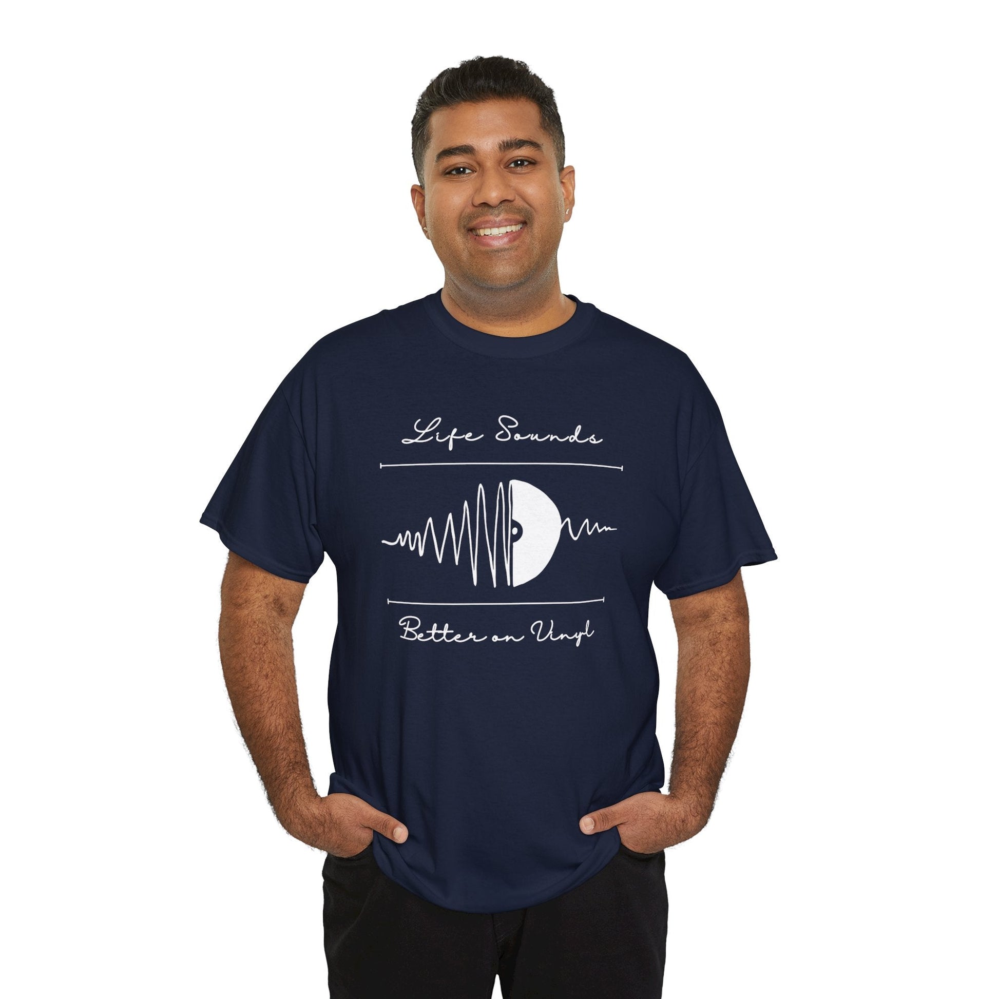 Life Sounds Better on Vinyl Men's T-Shirt