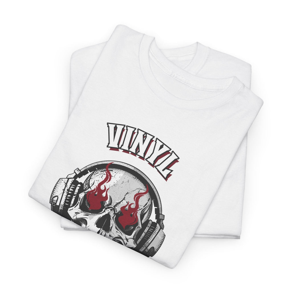 Vinyl Ain't Dead Skull Men's T-Shirt