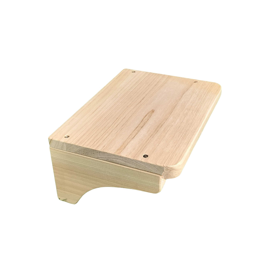 Wooden Playhouse Shelf Accessory - Outdoor Playhouse Serving Ledge