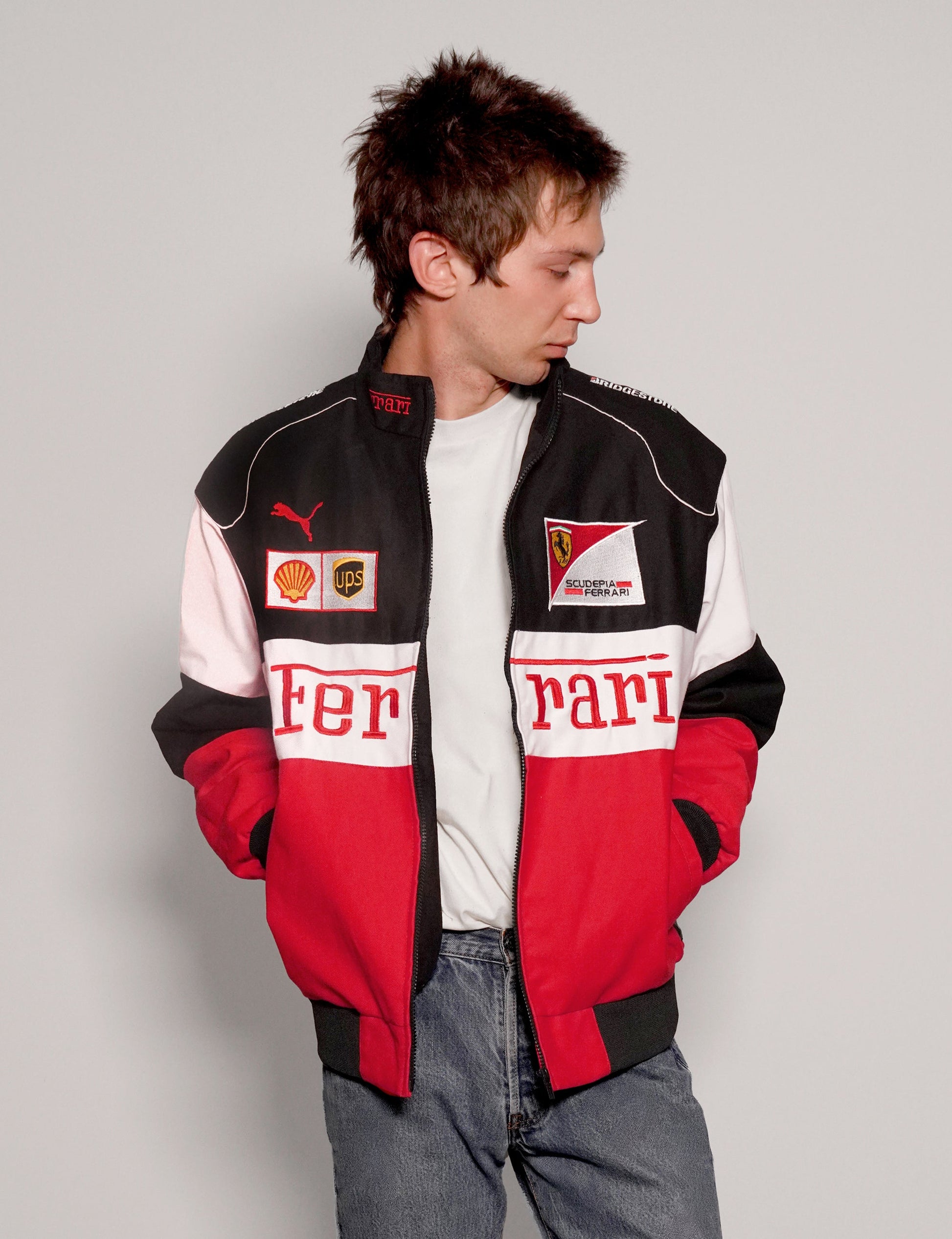 Red Ferrari Racing Jacket