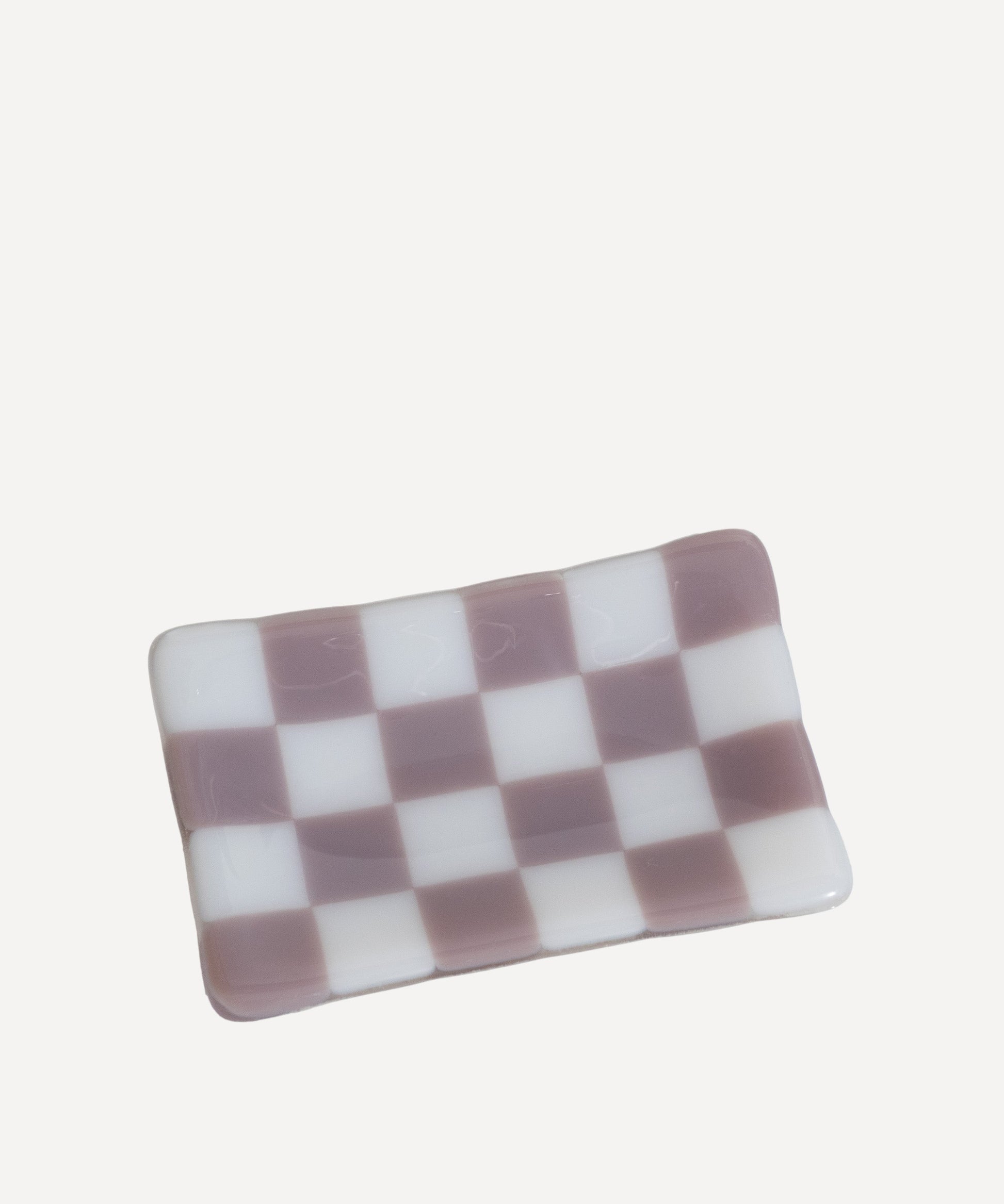 12x7cm Chequered White/Colour Small Tray - Bullseye Collection