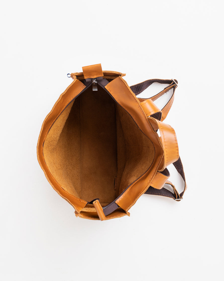 Eco-Friendly Handmade Leather Backpack – Unique & Durable by Trendbag at brixbailey.com