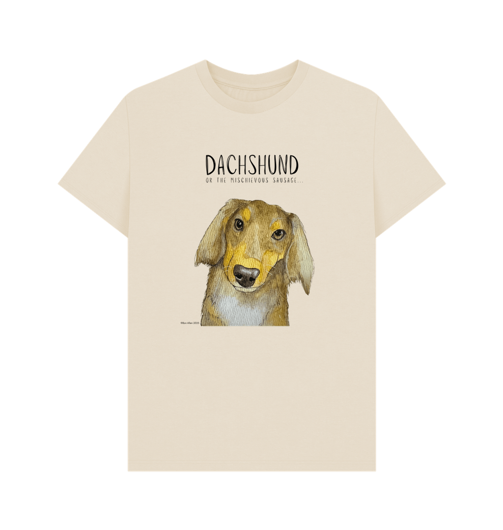 Long Haired Dachshund Tee – Mischievous Hot Dog Energy!
