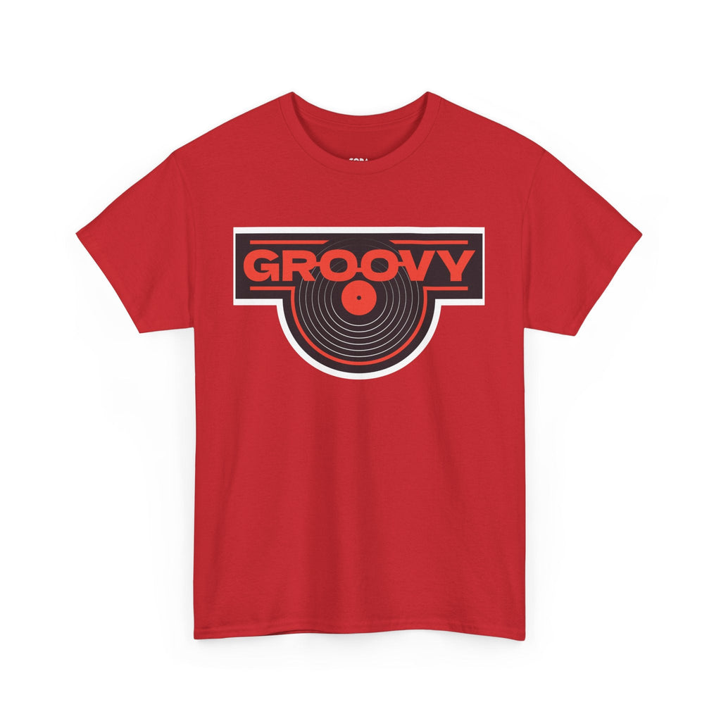 Groovy Men's Vinyl Records T-Shirt