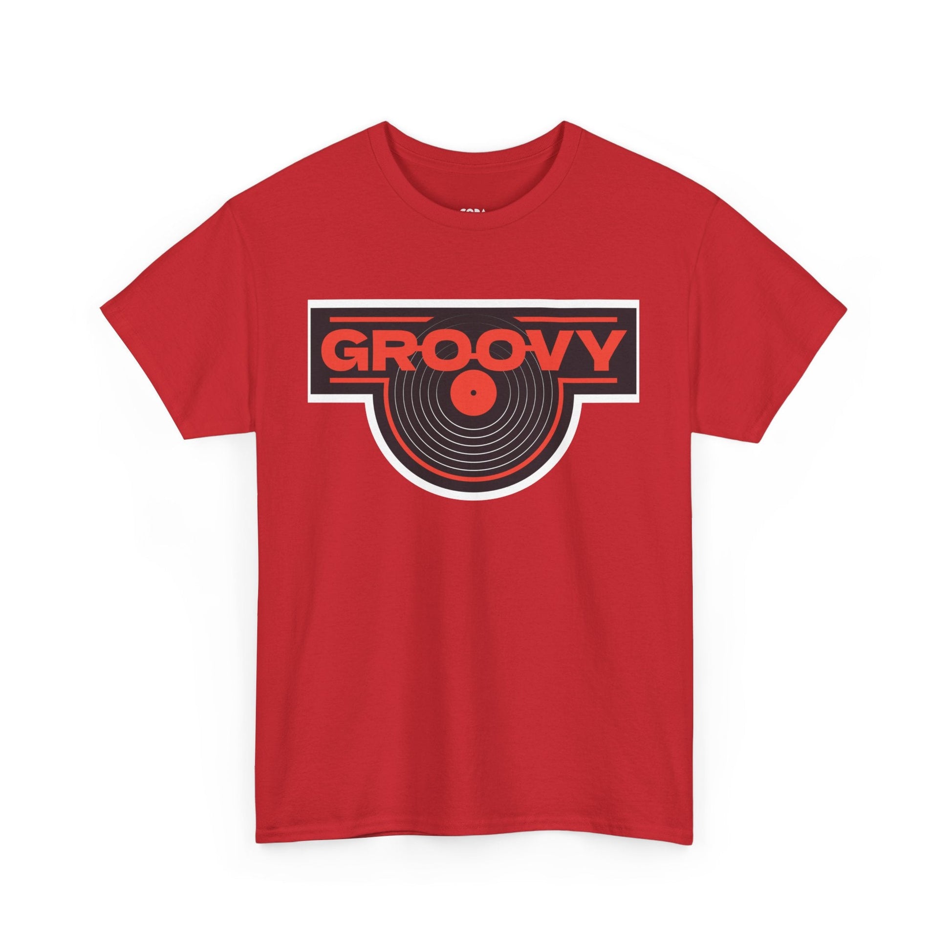 Groovy Men's Vinyl Records T-Shirt