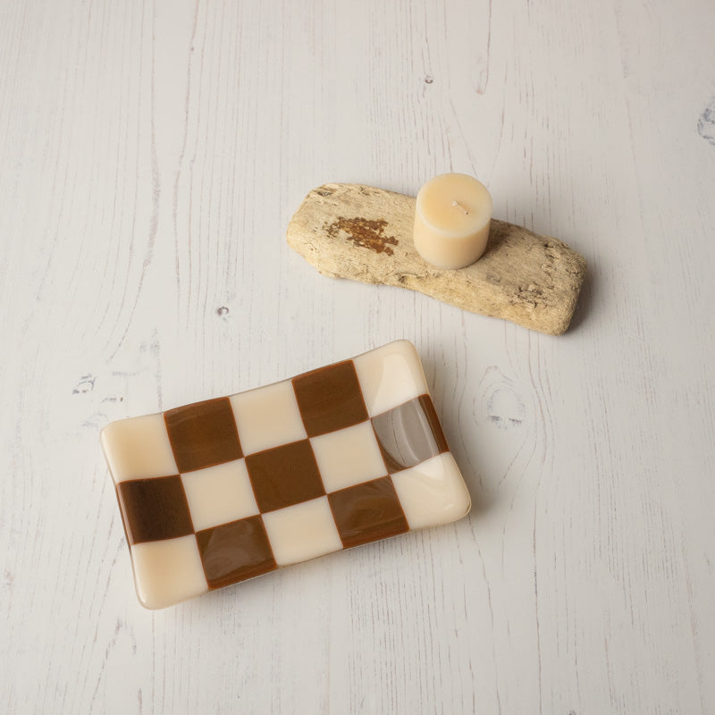 15x8cm Chequered Dual Coloured Medium Tray - Bullseye Collection