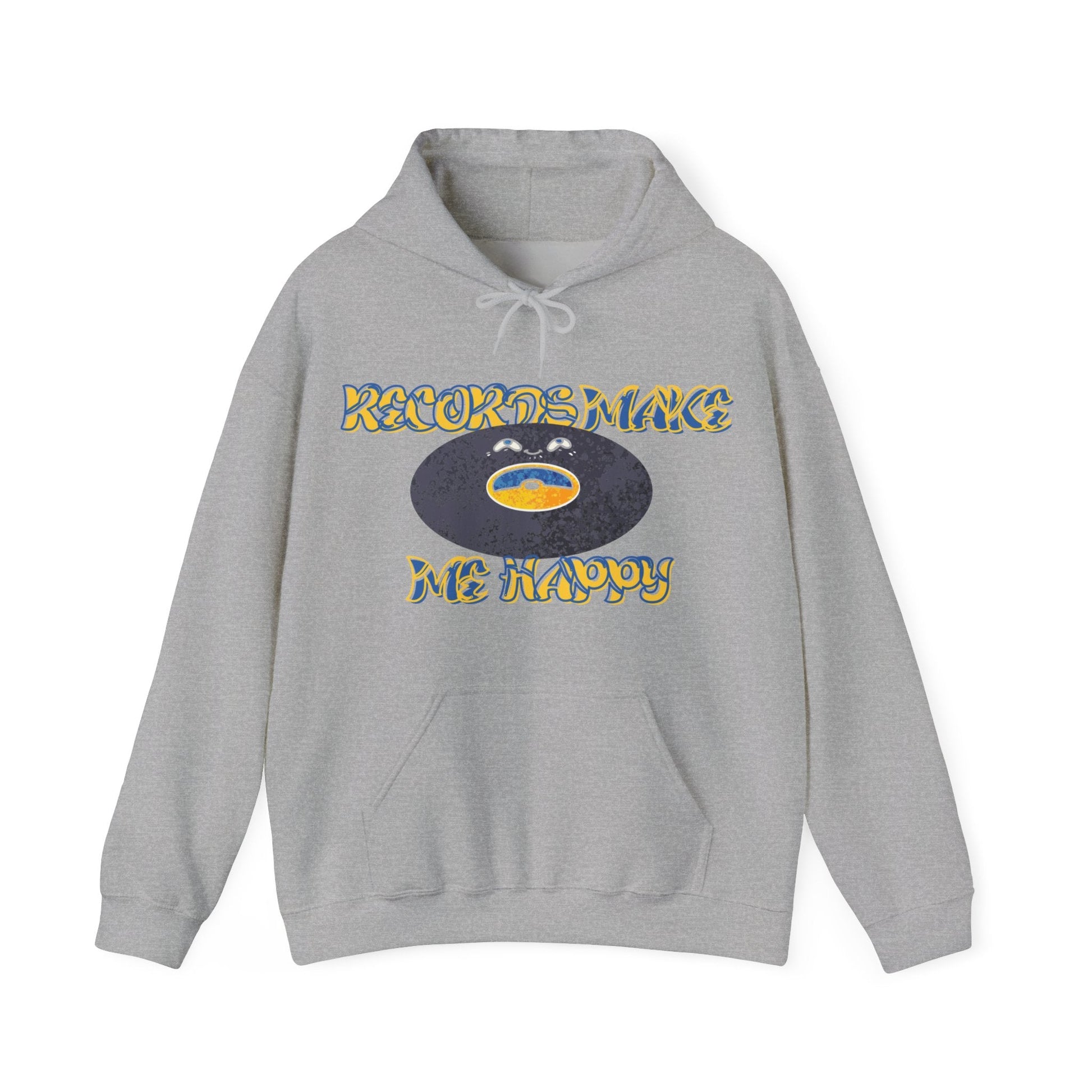 Records Make Me Happy Men's Hoodie