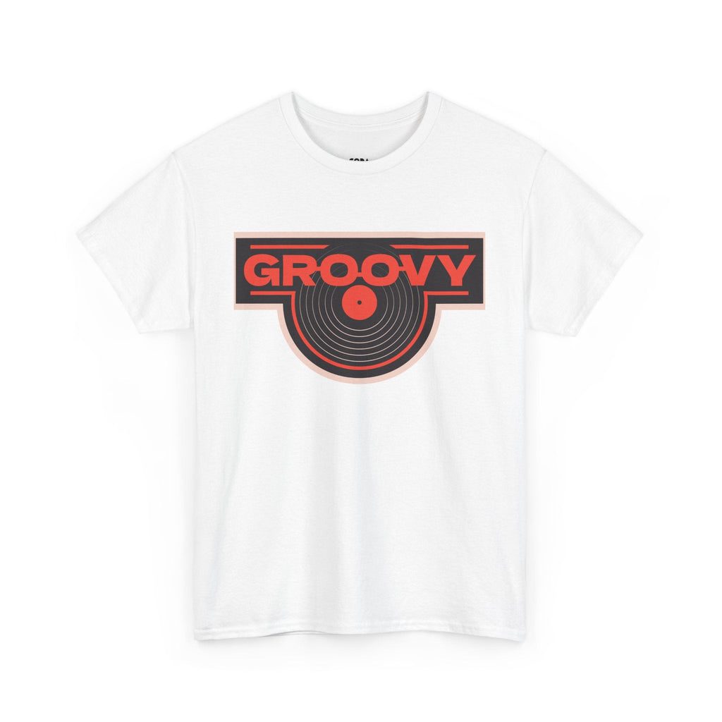 Groovy Men's Vinyl Records T-Shirt