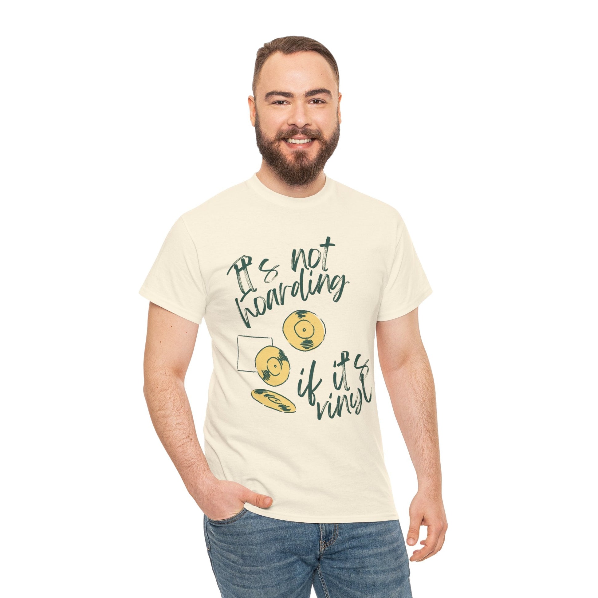 It's Not Hoarding If It's Vinyl Men's T-Shirt