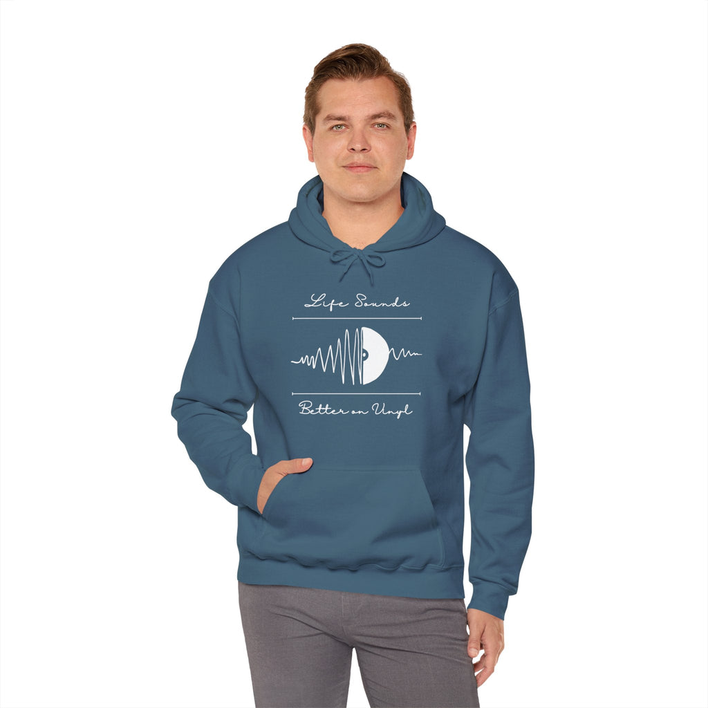 Life Sounds Better on Vinyl Men's Hoodie