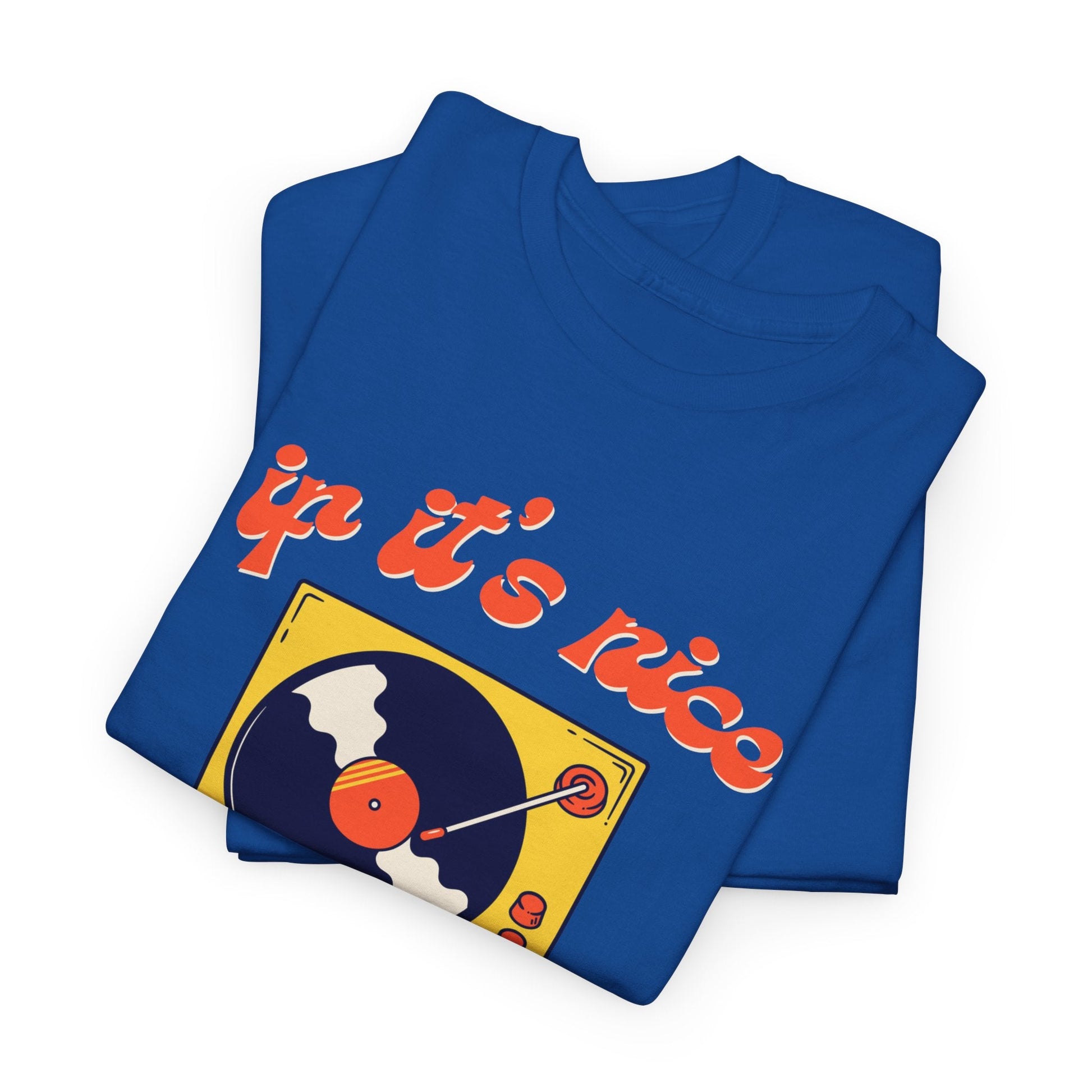 If It's Nice Play It Twice Vinyl T-Shirt