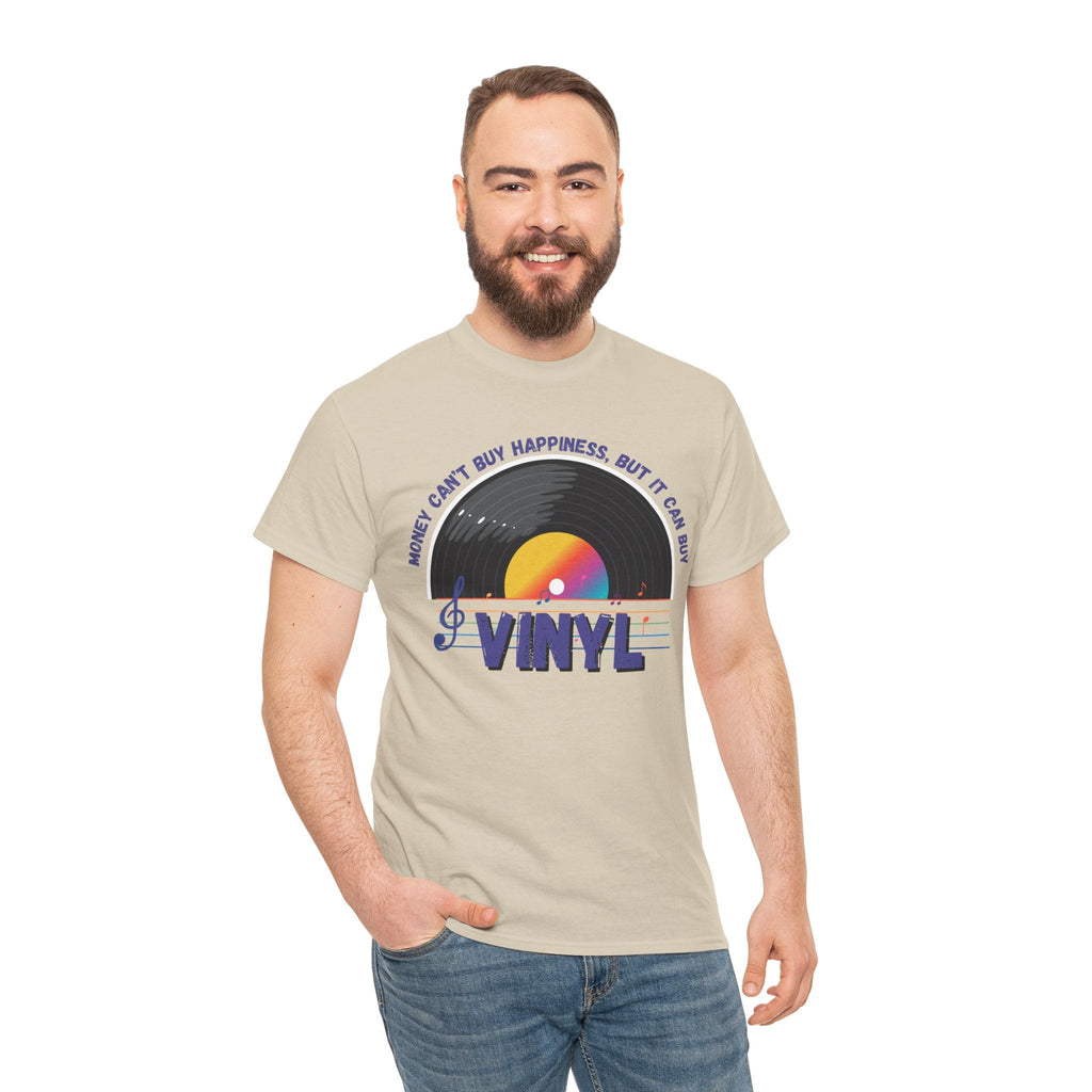 Money Can't Buy Happiness But It Can Buy Vinyl Men's T-Shirt