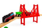 Unleash Creativity with the Ecotoys Wooden Train Set by ECOTOYS at www.brixbailey.com