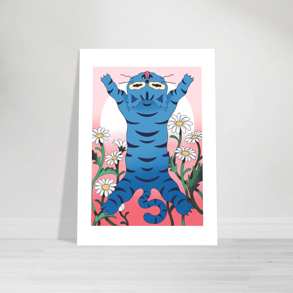 Cat's Whole Life Art Print