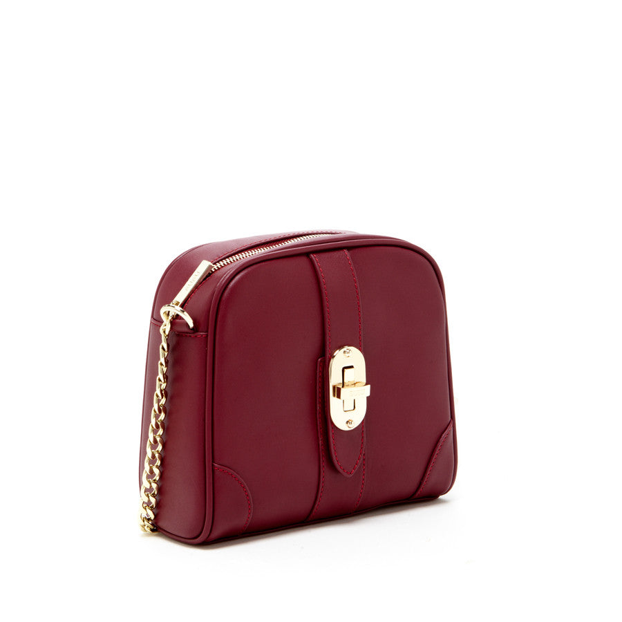 Small Crossbody Bag in Burgundy