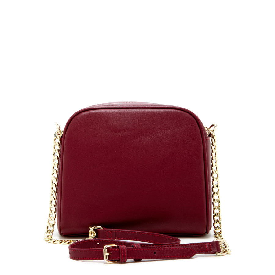 Small Crossbody Bag in Burgundy