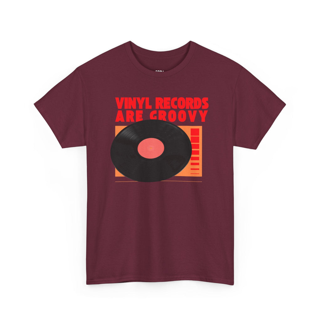 Vinyl Records Are Groovy Bold T-Shirt