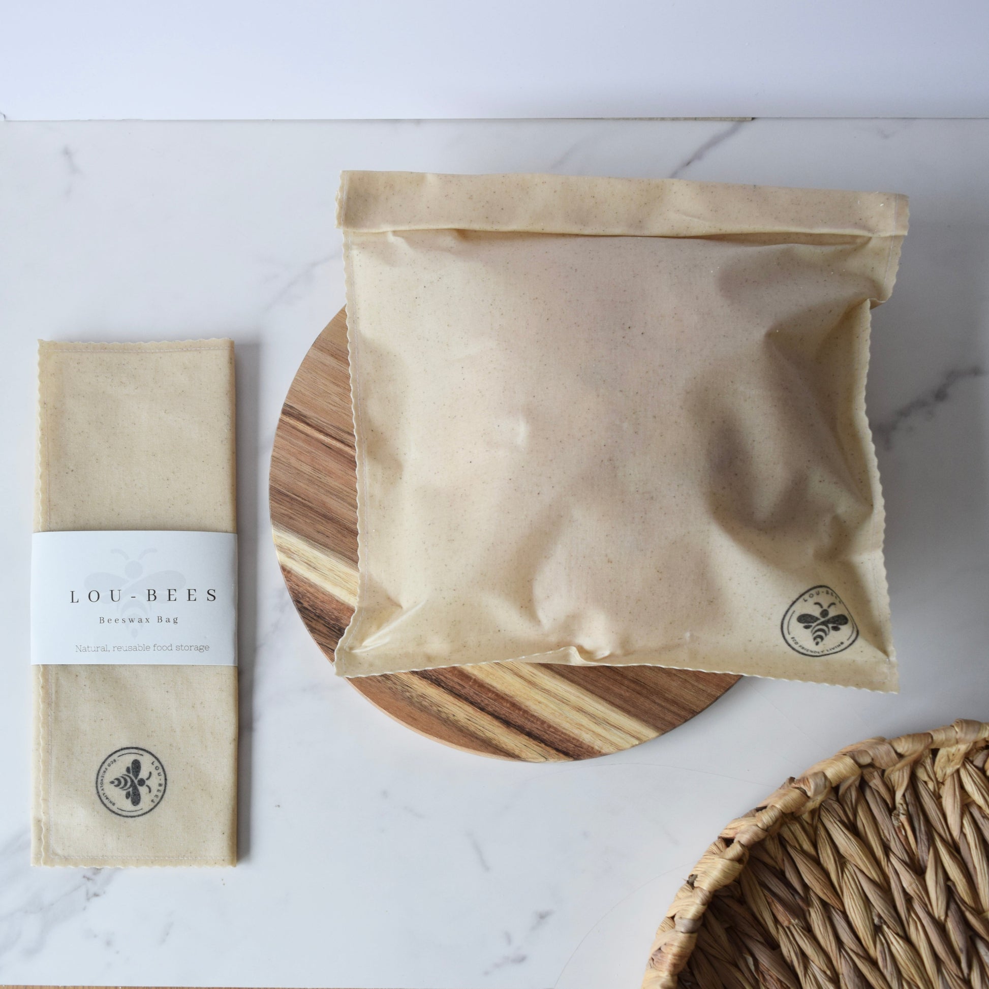 Reusable Beeswax Bag – Closer to Nature