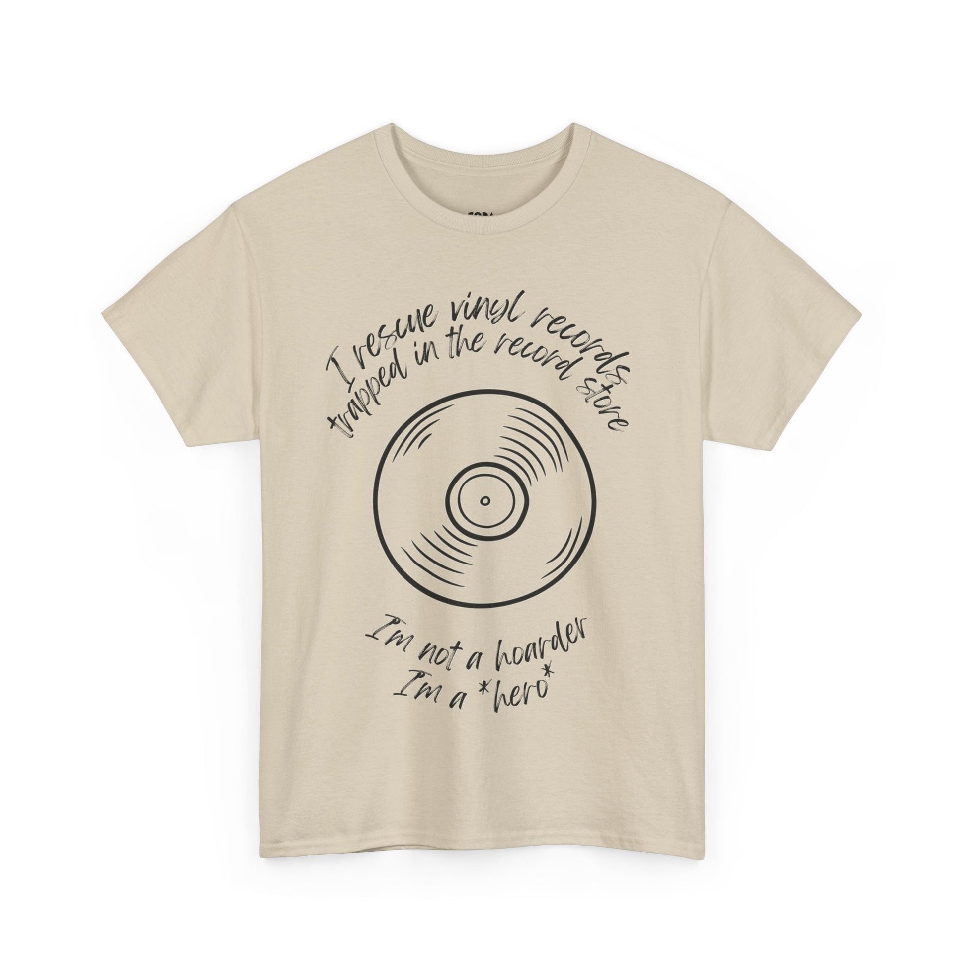 I'm Not a Hoarder I'm a Hero Men's Vinyl T-Shirt